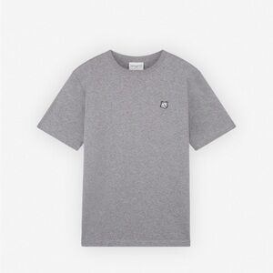 Maison Kitsuné Bold Fox Head Patch Comfort Tee – Gray, Size M